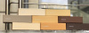 Облицовочный кирпич Tereх одинарный 1 НФ Солома гладкий, М175